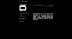 Desktop Screenshot of chrisandersonart.com